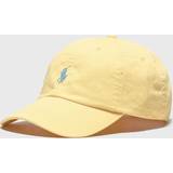 Polo Ralph Lauren 30 - Gul Tøj Polo Ralph Lauren Cotton Chino Ball Cap Man Hat Light yellow Cotton Yellow