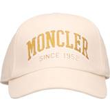 Moncler Dame Kasketter Moncler Off-White Glittered Baseball Cap 060 IVORY UNI