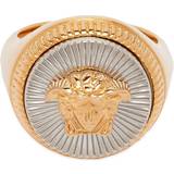 Versace Ringe Versace Gold & Silver Medusa Ring 4J080 Gold/Palla IT