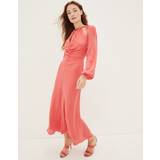 Elastan/Lycra/Spandex - Guld - Lange kjoler Veronica Beard Fayla Chain-Detail Dress Watermelon
