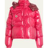 Lærred - Pink - V-udskæring Tøj Moncler Karakorum Ripstop puffer jacket pink