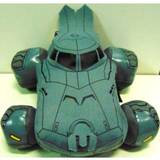 Superhelt - Tyggelegetøj Tøjdyr Joy Toy DC Comics Plush Super Deformed Batmobile Bamse