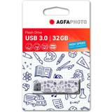 AGFAPHOTO 32 GB Hukommelseskort & USB Stik AGFAPHOTO usb 3.2 gen 1 32gb motiv schule usb-stick Mehrfarbig