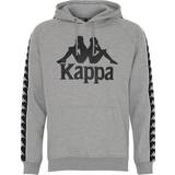 Kappa 10 Tøj Kappa Authentic Bazba Hættetrøje Herrer Tøj Grå