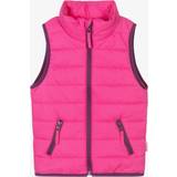 80 Veste Playshoes Girls Pink Puffer Gilet 12-18 month
