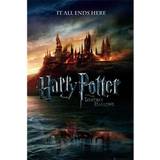 Papir Brugskunst Harry Potter Dødsregalierne Plakat