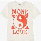 Molo 122 Overdele Molo Girls Sea Shell Kids Love Short-sleeve Organic-cotton T-shirt 4-12 Years Years