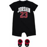 Jumpsuits Nike Träningskläder, Baby 23 Romper Bootie Svart 6-12 månader