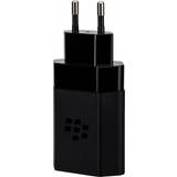 Blackberry Mobiltilbehør Blackberry Ladegerät USB EU UK NA Welt Adapter, USB Ladegerät, Schwarz