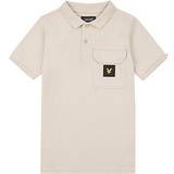 Polotrøjer Lyle & Scott And Boy's Boys Pocket Polo Shirt Grey years/13 years