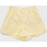 Bomuld - Dame - Gul Undertøj Hay Outline Pyjama shorts Soft Yellow S/M
