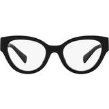 Miu Miu Briller & Læsebriller Miu Miu MU01VV 1AB1O1 Black 52MM
