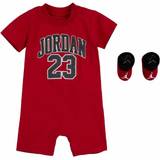 Jumpsuits Jordan Träningskläder, Baby Nike 23 Romper Bootie Röd 6-12 månader