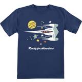 Star Wars T-shirts Star Wars Kids The Mandalorian Season Ready for Adventure T-Shirt navy