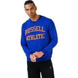 Russell Athletic Joggingbukser Tøj Russell Athletic Iconic Twill Sweatshirt Blue, Male, Tøj, Skjorter, Blå