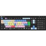 LogicKeyboard Tastaturer LogicKeyboard Media Composer PC Nero Slimline DE