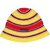 Gul - Skjortekrave - Stribede Tøj Stella McCartney Yellow Logo Bucket Hat 5702 Pink