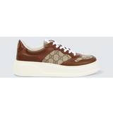 Gucci 44 ½ Sneakers Gucci GG Supreme canvas and leather sneakers beige