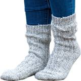 Trofé Grå Undertøj Trofé Knitted Wool Sock Grey 35/38 * Kampagne *