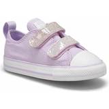 Converse Lilla Sneakers Converse Sneakers CHUCK TAYLOR ALL STAR 2V EASY-ON GLITTER OX Violet
