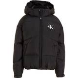 Calvin Klein Overtøj Calvin Klein Girl's Puffer Jacket - Black (IG0IG02056BEH)