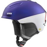 Uvex Ultra Mips Skihelm All Mountain 59-61 cm, purple bash/white matt