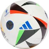 Fodbolde Fußball EURO TRAININGSBALL weiß/schwarz/blau