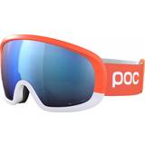 POC Skiudstyr POC Fovea Mid Race, skibriller, zink orange/hydrogen white