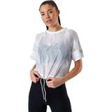 Bomuld - Kort Overdele Calvin Klein Short Sleeve T-Shirt White, Female, Tøj, Skjorter, Træning, Hvid