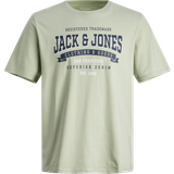 Enskuldret / Enæremet - Grøn - Jersey Tøj Jack & Jones Plus Logo T-shirt