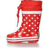 Playshoes Gummistøvler Playshoes Mädchen Gummistiefel, Rot Punkte