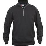 Clique Dame Overdele Clique Basic Half Zip Sweatshirt - Black