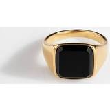 Northern Legacy Smykker Northern Legacy Ring Onyx Signature Black Gold