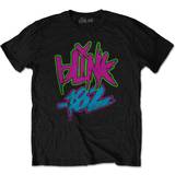 Blink 182 Unisex TShirt: Neon Logo Medium Clothing