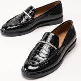 Lak - Sort Lave sko Copenhagen Shoes Loafers Lovely CS7735-0001 BLACK