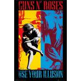 Pink Vægdekorationer Guns N' Roses Use Your Illusion Plakat