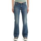 Levi's Dame - XL Bukser & Shorts Levi's Superlow Bootcut Jeans - Show On The Road/Blue