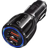 MTP Products Mobilopladere - Sort Batterier & Opladere MTP Products Quick Charge 3.0 30W Fast Car Charger