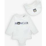 Moncler Bodyer Moncler Enfant Baby White Bodysuit & Bib Set 034 18-24M