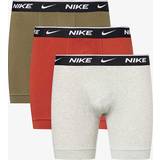 Bomuld - Orange Underbukser Nike Boxershorts BOXER BRIEF 3PK ke1007-qd7 Størrelse