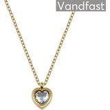 CAB ANNEBRAUNER Passion Heart Necklace Clear