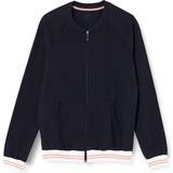 Calida Dame Sweatere Calida Favourites Lounge Zip-up Jacket Navy-2 * Kampagne *