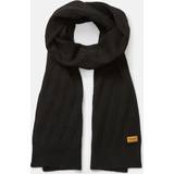 Timberland Dame Halstørklæde & Sjal Timberland Gradation Cable-knit Scarf For Women In Black Black, ONE