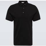 Valentino T-shirts & Toppe Valentino Rockstud cotton polo shirt black