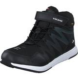 Viking Sneakers Viking Bislett Ii Mid Gtx Black/charcoal, Unisex, Sko, Sneakers, høje sneakers, Sort