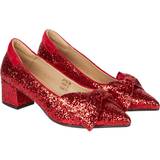 Højhælede sko Angulus Sparkling Bow - Red