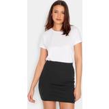 20 - Jersey Nederdele LTS Tall Mini Skirt Black