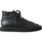9 - Sort Ørkenstøvler Dolce & Gabbana Black Leather Slip on Stretch Boots EU42/US9