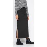 20 - Jersey Nederdele LTS Tall Scuba Cargo Skirt Black