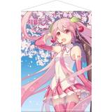 Polyester Plakater PopBuddies Hatsune Miku Wallscroll Cherry Blossom Plakat